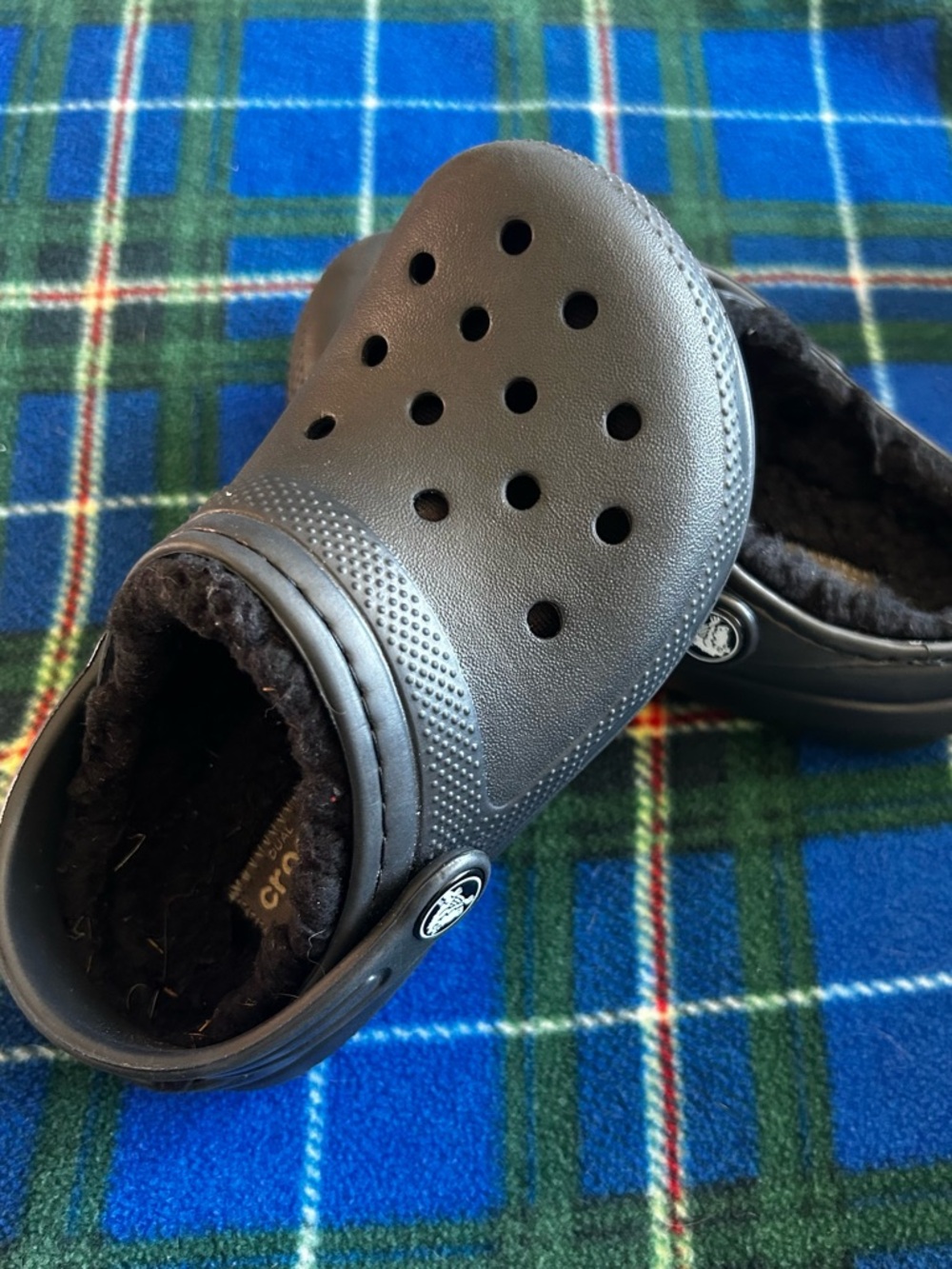 CROCS Kids Classic Lined Clog - Black